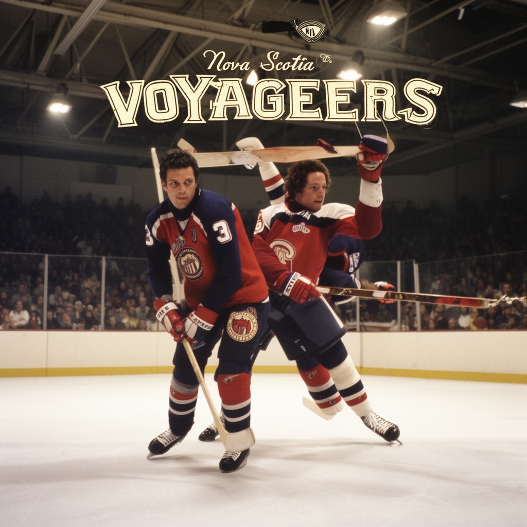 AI-generated illustration of Nova Scotia Voyageurs