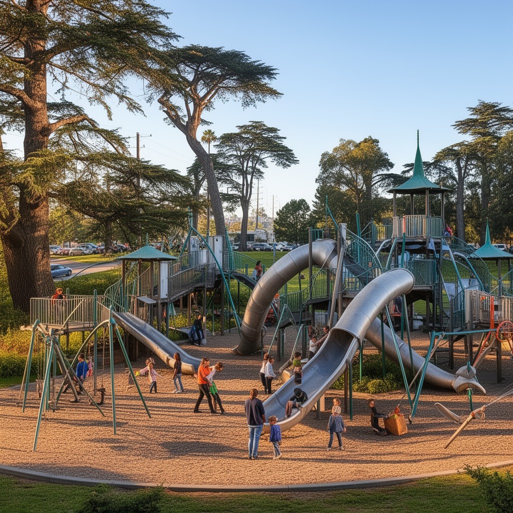 AI-generated illustration of Koret Children’s Quarter