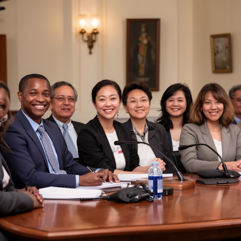 AI-generated illustration of Board of Trustees of George Washington University