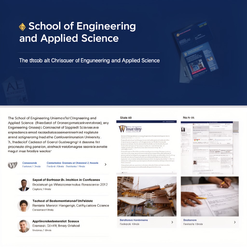 AI-generated illustration of School of Engineering and Applied Science