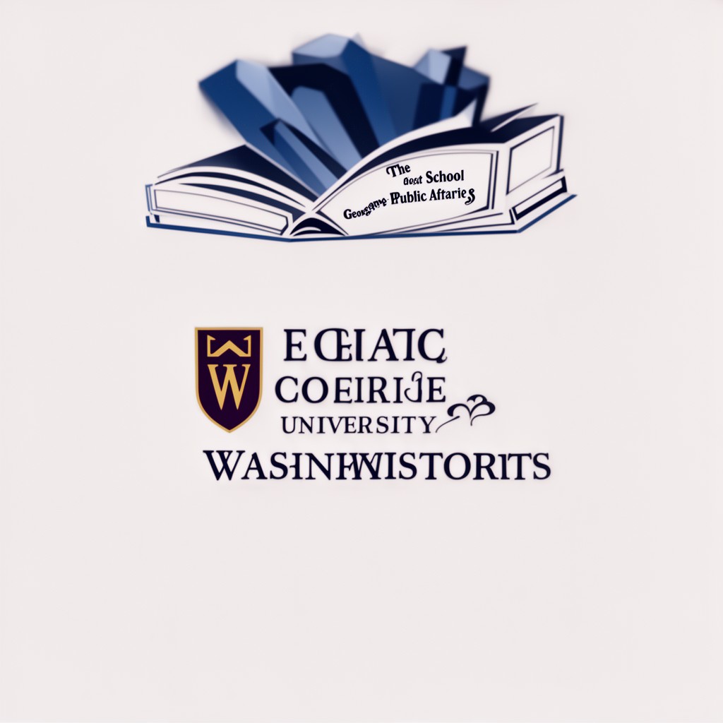 AI-generated illustration of School of Media and Public Affairs