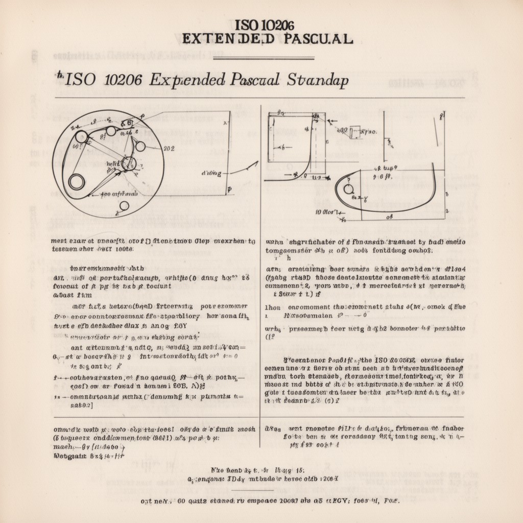 AI-generated illustration of ISO 10206 Extended Pascal standard