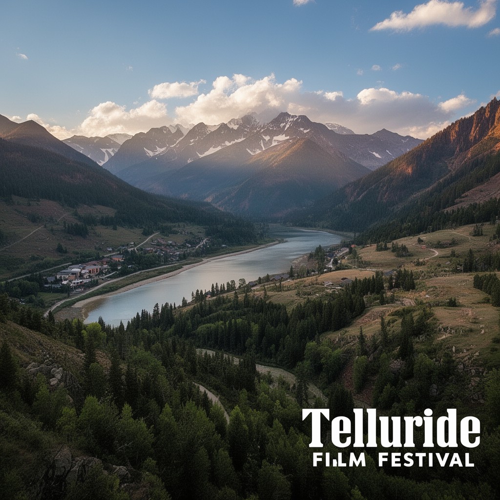 AI-generated illustration of Telluride Film Festival City Award