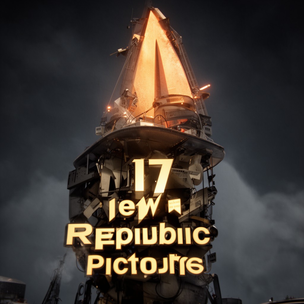 AI-generated illustration of New Republic Pictures