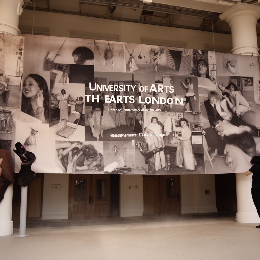 AI-generated illustration of University of the Arts London