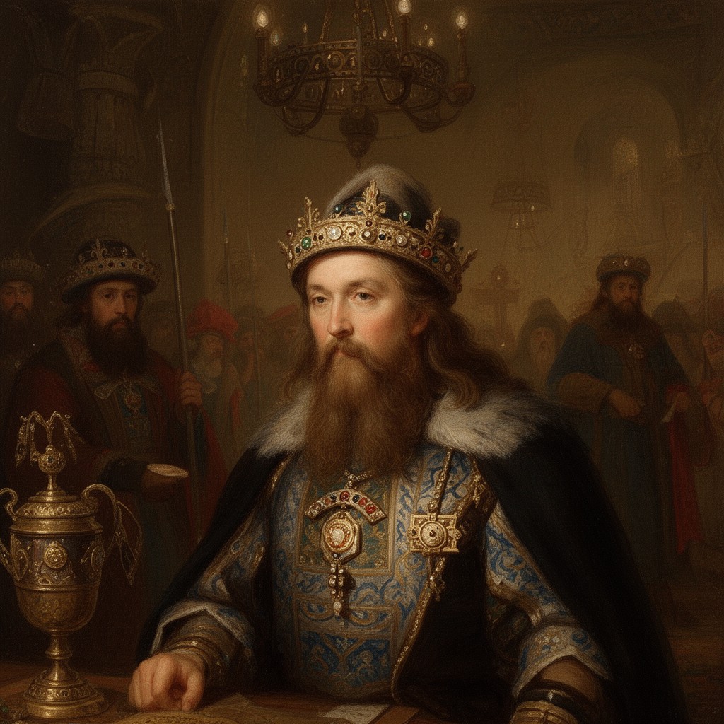AI-generated illustration of Boris Godunov