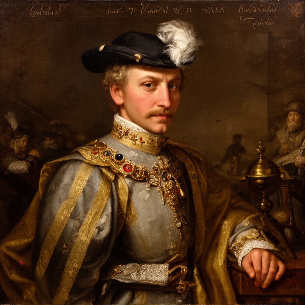AI-generated illustration of Władysław IV Vasa