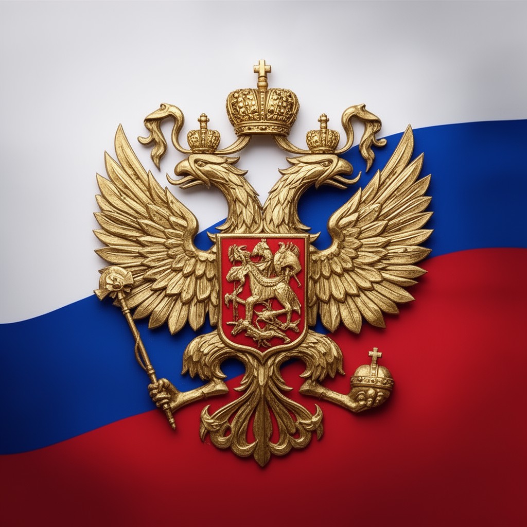 AI-generated illustration of Russian heraldry