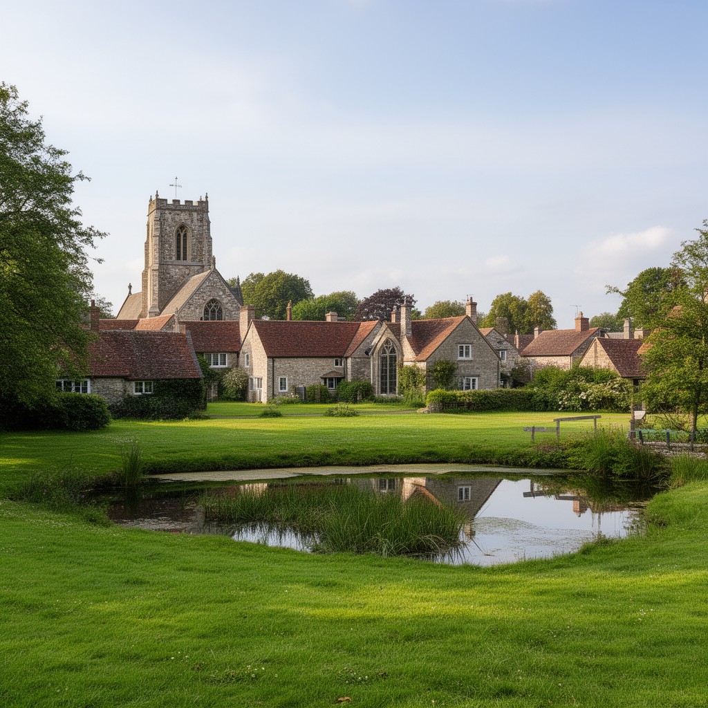 AI-generated illustration of Great Massingham