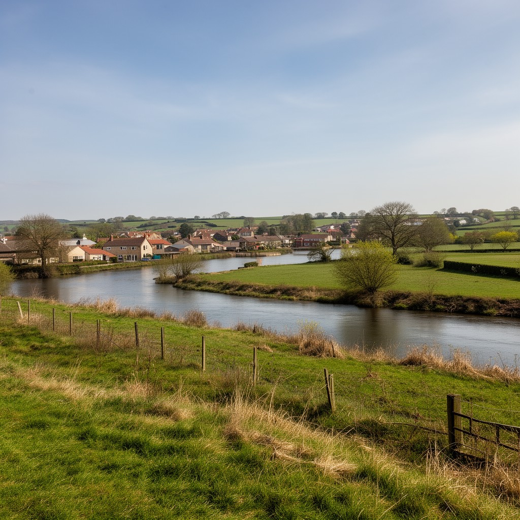 AI-generated illustration of Wiggenhall St Germans