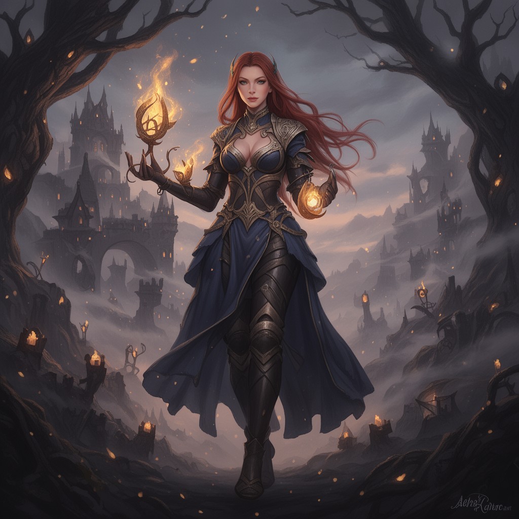 AI-generated illustration of Katarina