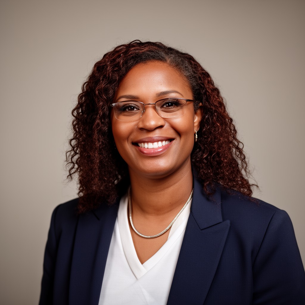 AI-generated illustration of Monica Shorter