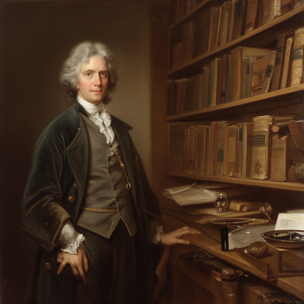 AI-generated illustration of J. Dodsley