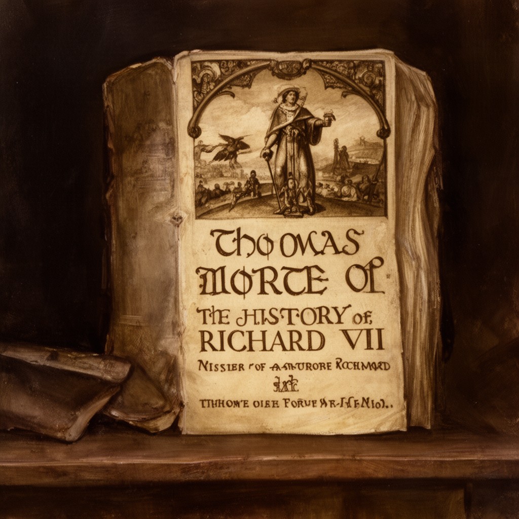 AI-generated illustration of Thomas More's History of King Richard III