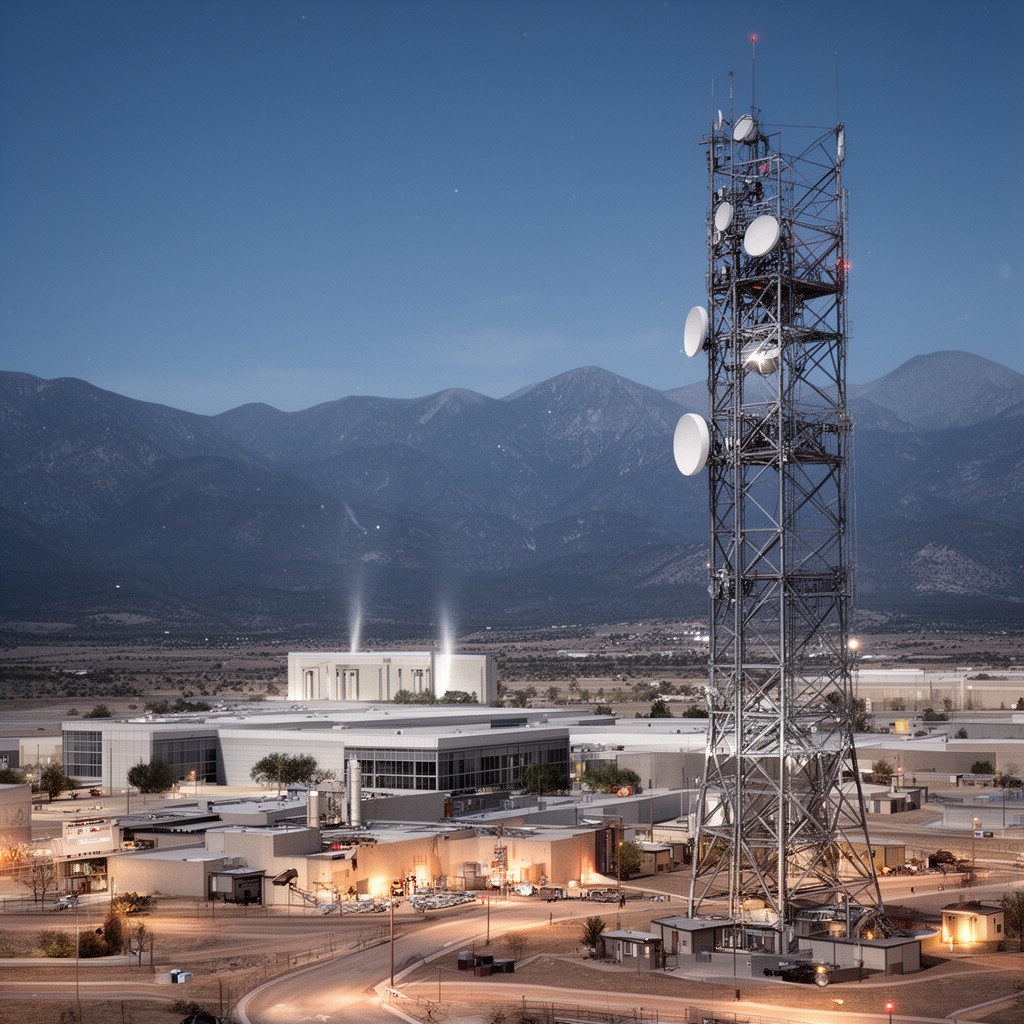 AI-generated illustration of Schriever Space Force Base