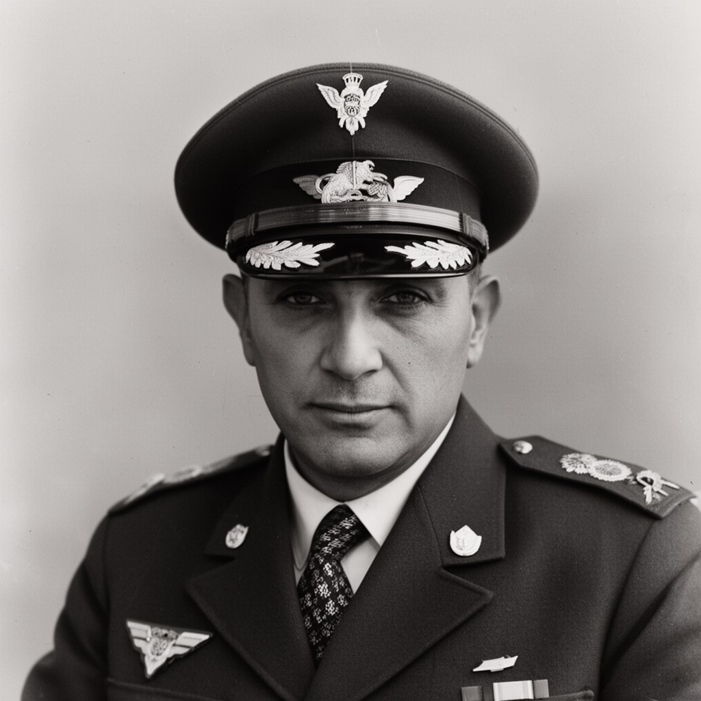 AI-generated illustration of Haj Amin al-Husseini