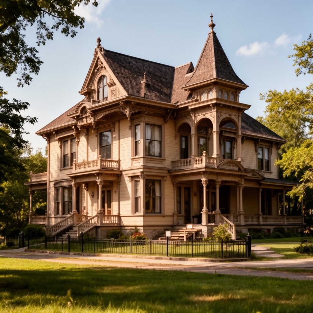 AI-generated illustration of Hackley and Hume Historic Site