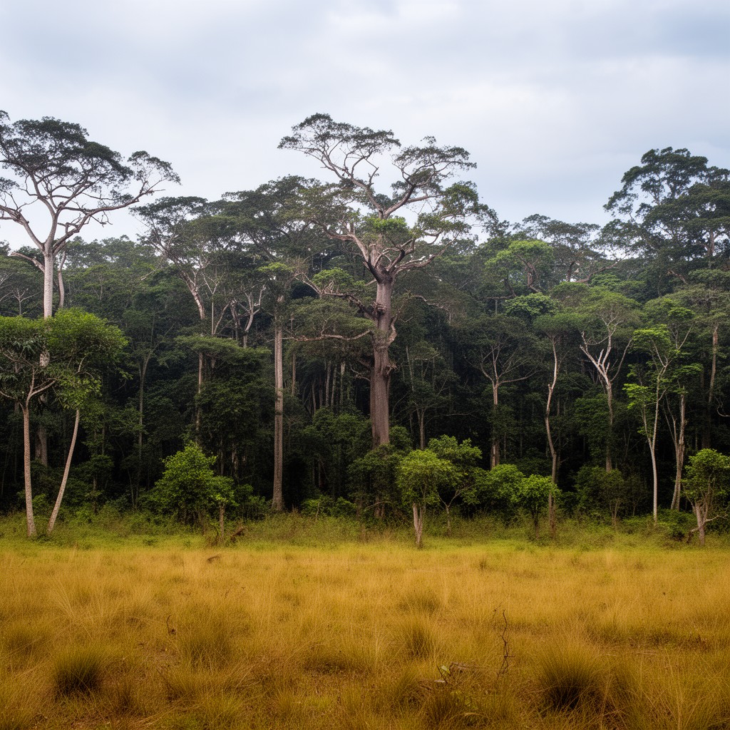 AI-generated illustration of Lope National Park
