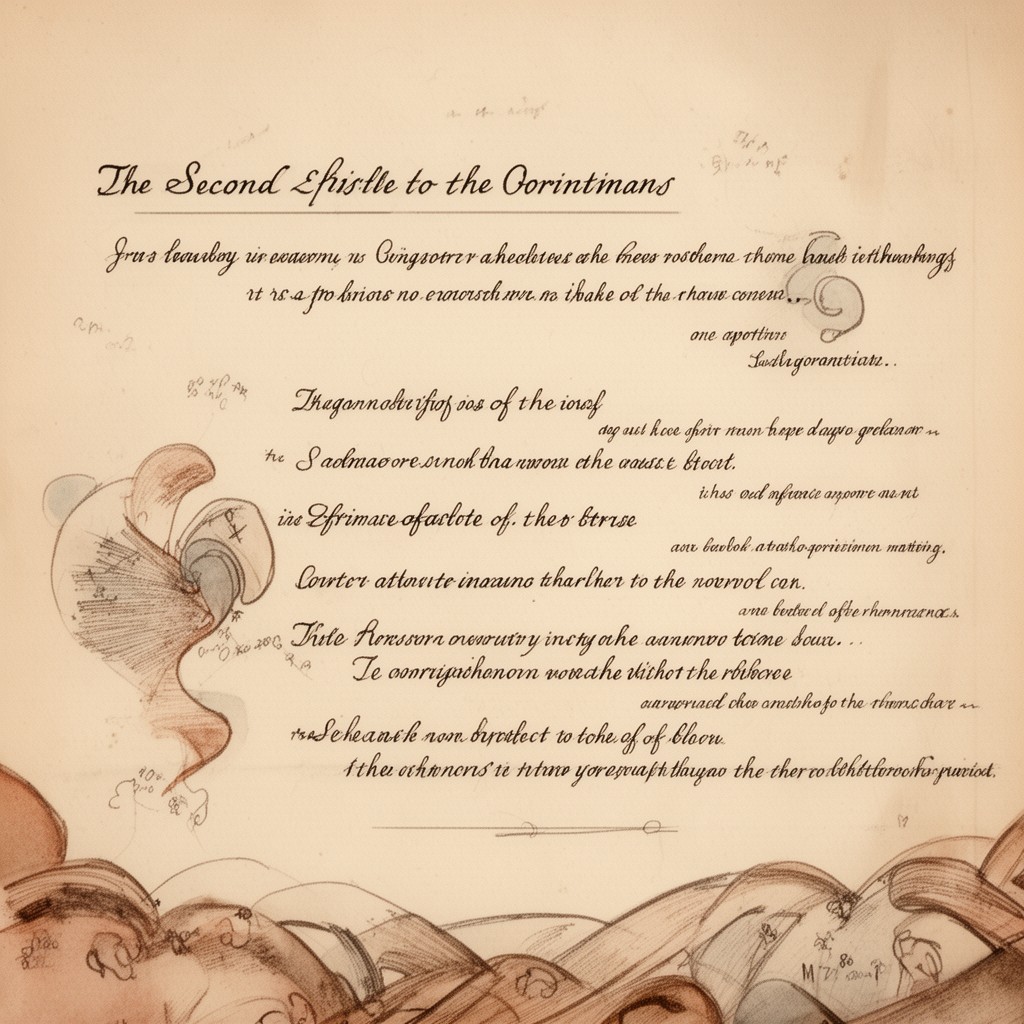 AI-generated illustration of Second Epistle to the Corinthians