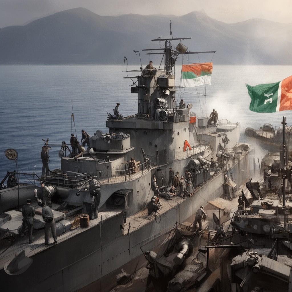 AI-generated illustration of National Republican Navy