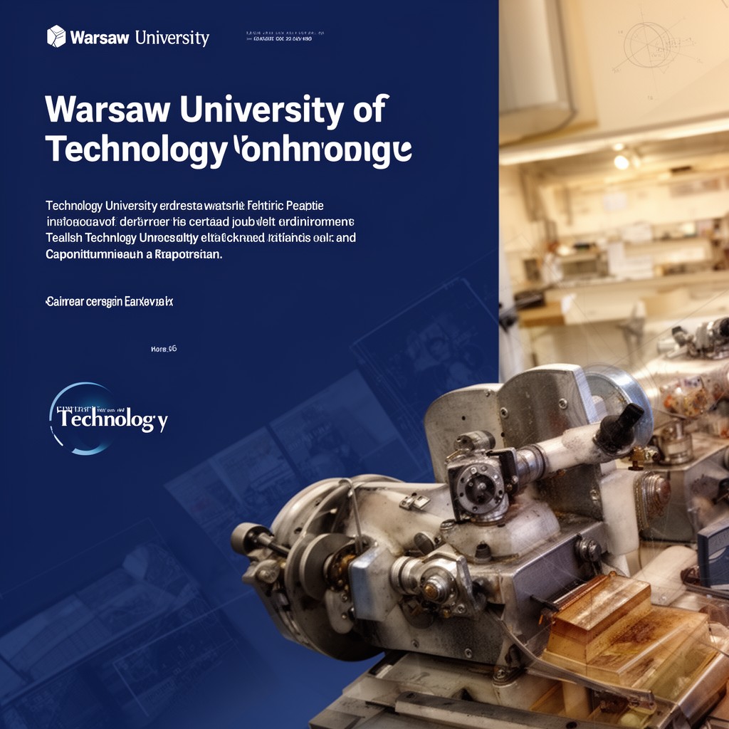 AI-generated illustration of Warsaw University of Technology