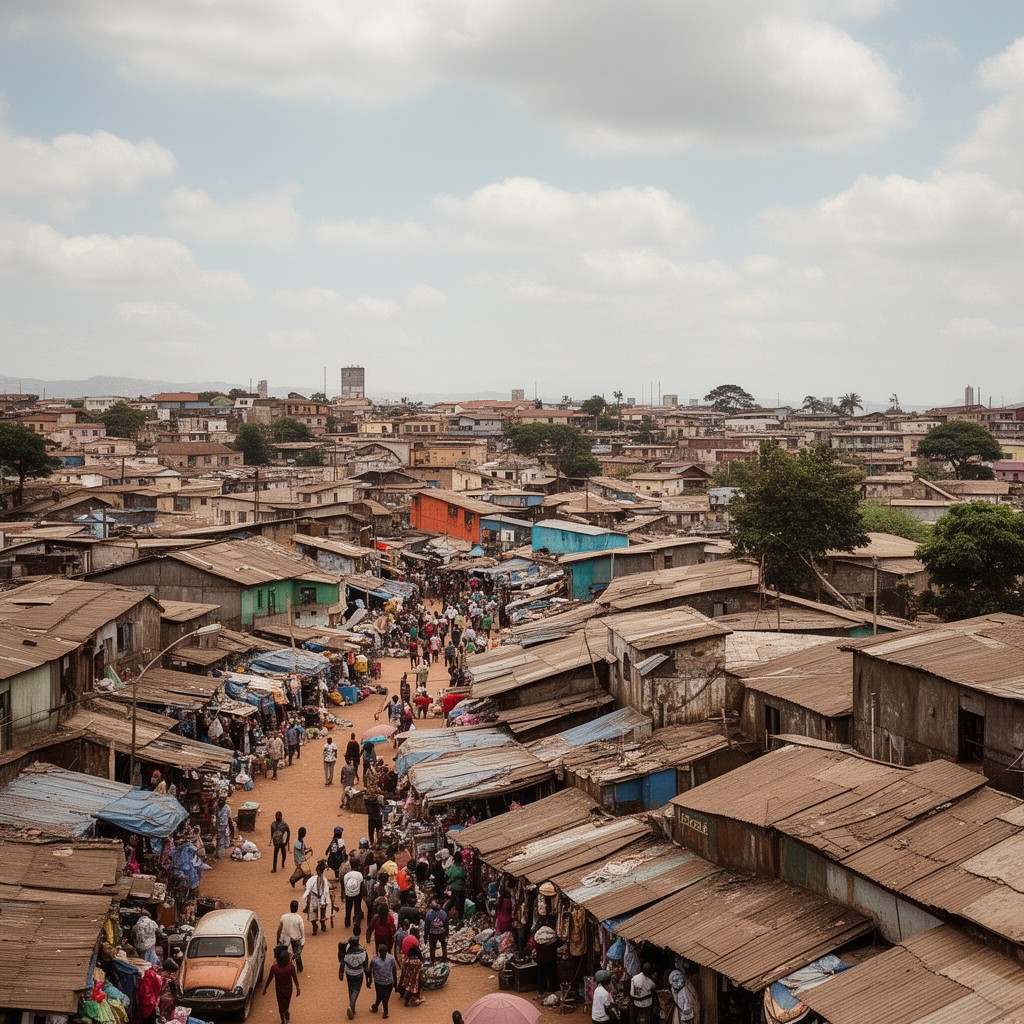 AI-generated illustration of Mbare