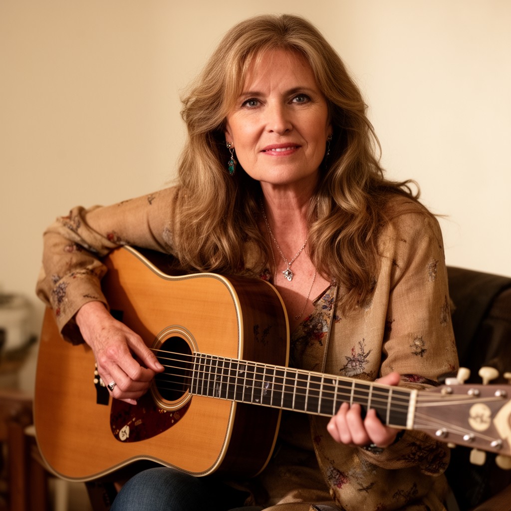 AI-generated illustration of Emmylou Harris