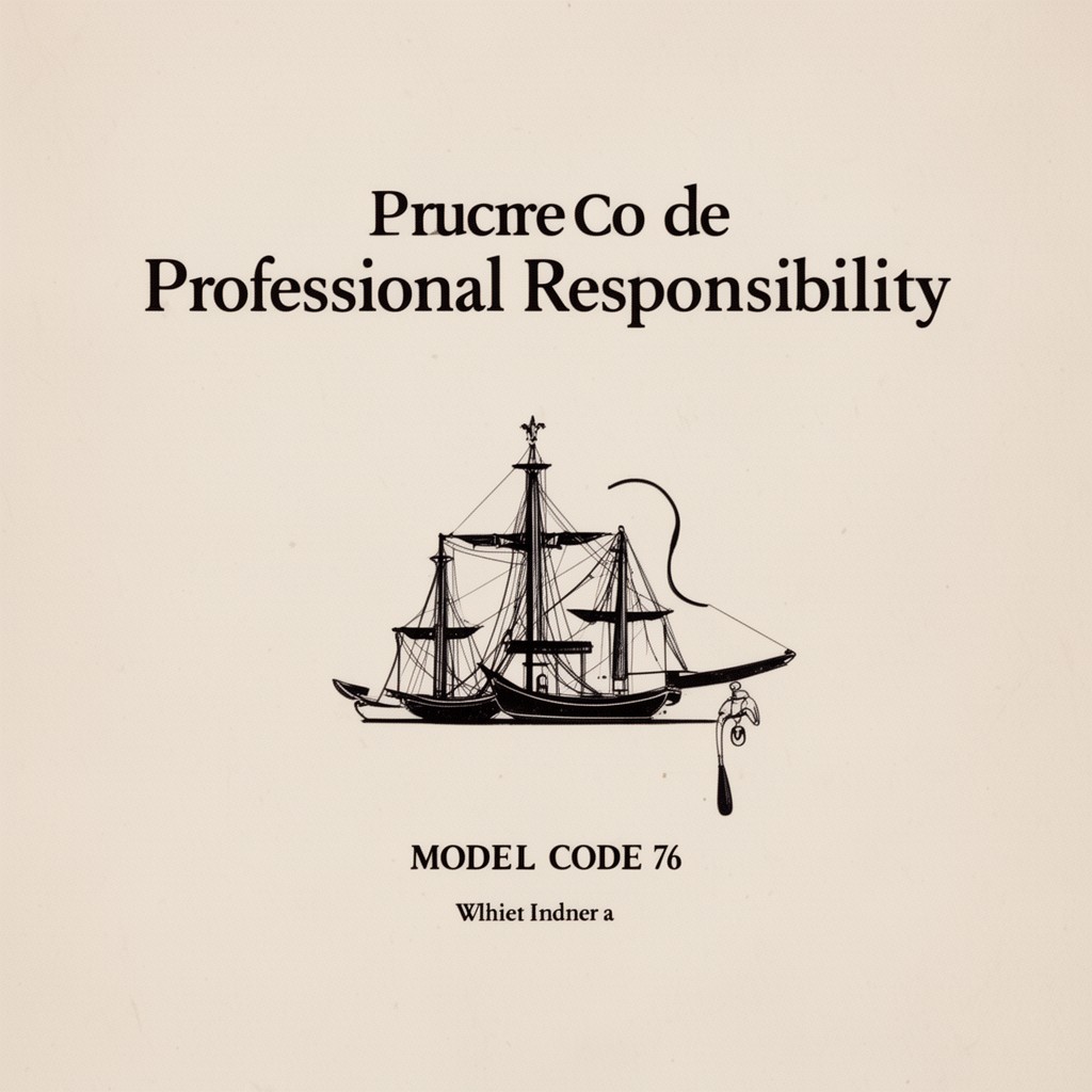 AI-generated illustration of Model Code of Professional Responsibility