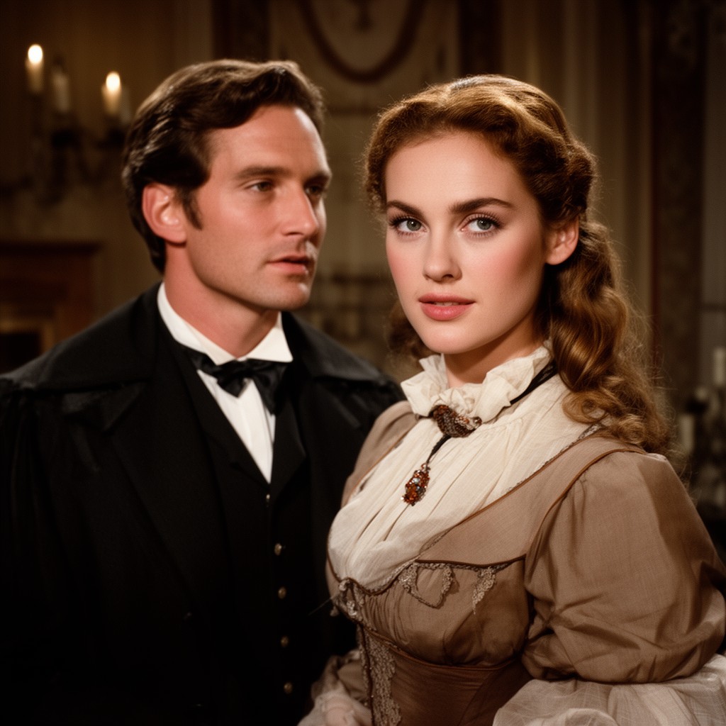 AI-generated illustration of Rhett Butler