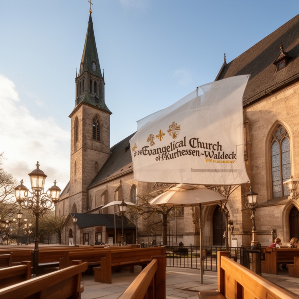 AI-generated illustration of Evangelical Church of Kurhessen-Waldeck