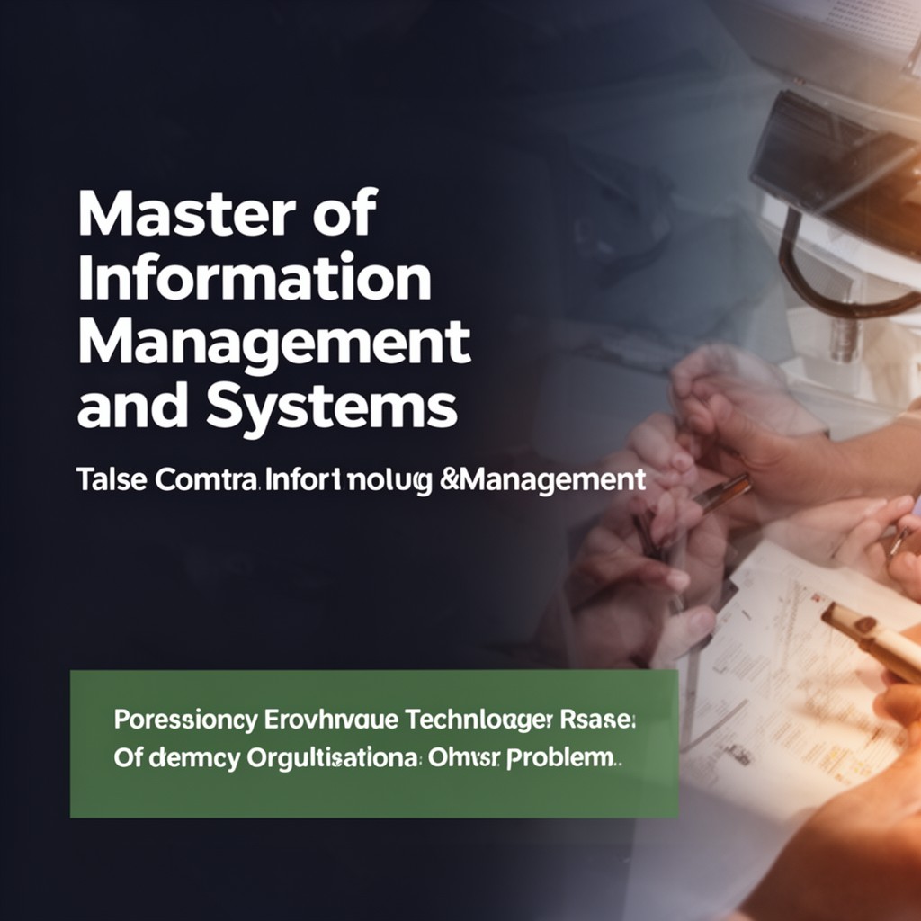 AI-generated illustration of Master of Information Management and Systems