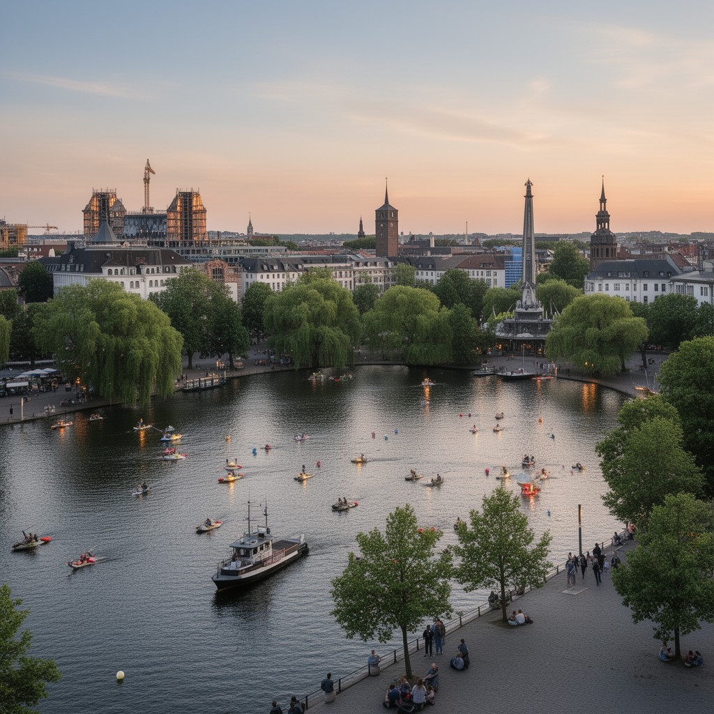 AI-generated illustration of Alster