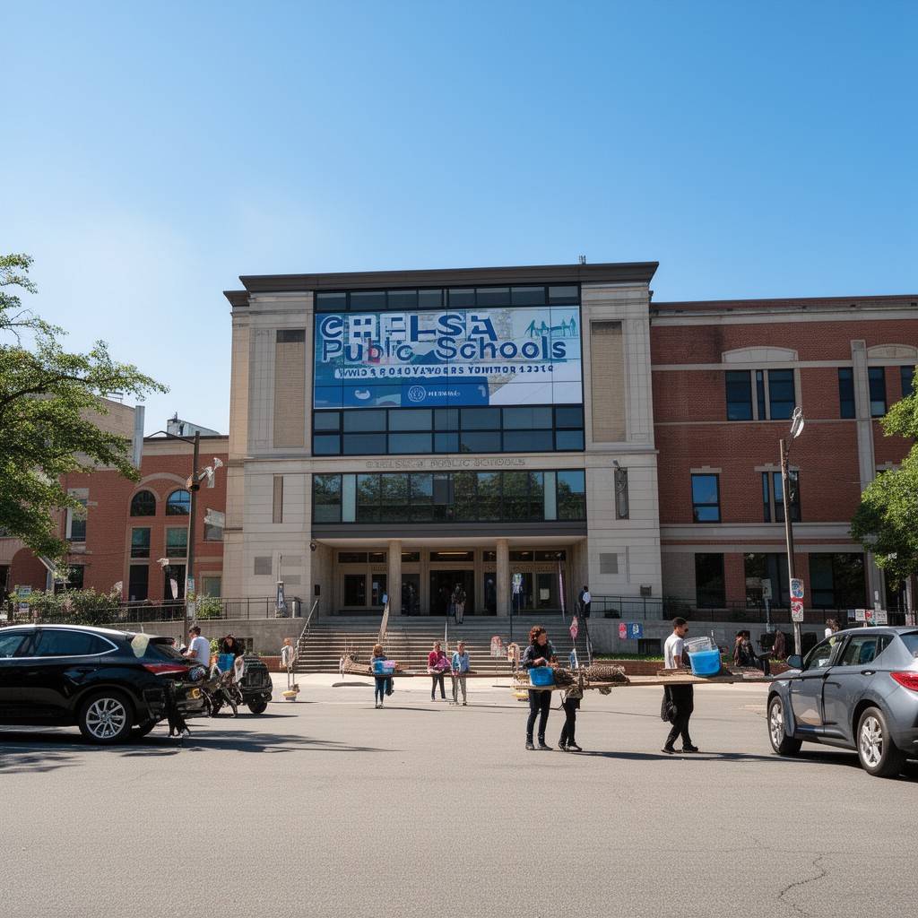 AI-generated illustration of Chelsea Public Schools