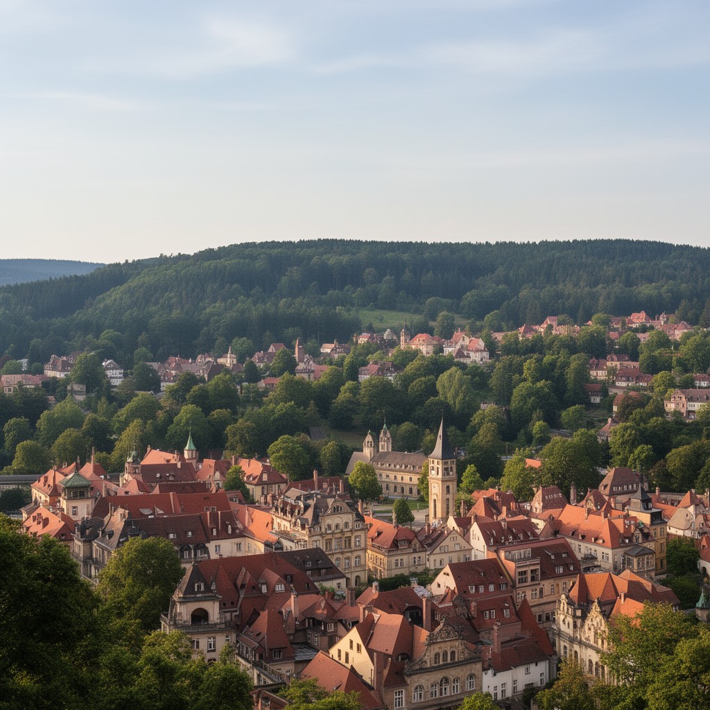 AI-generated illustration of Thuringia