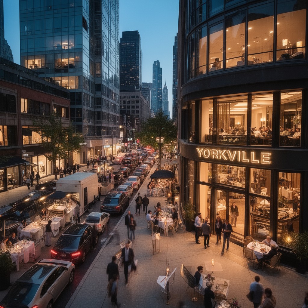 AI-generated illustration of Yorkville