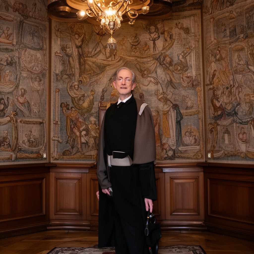 AI-generated illustration of Rector of Uppsala University