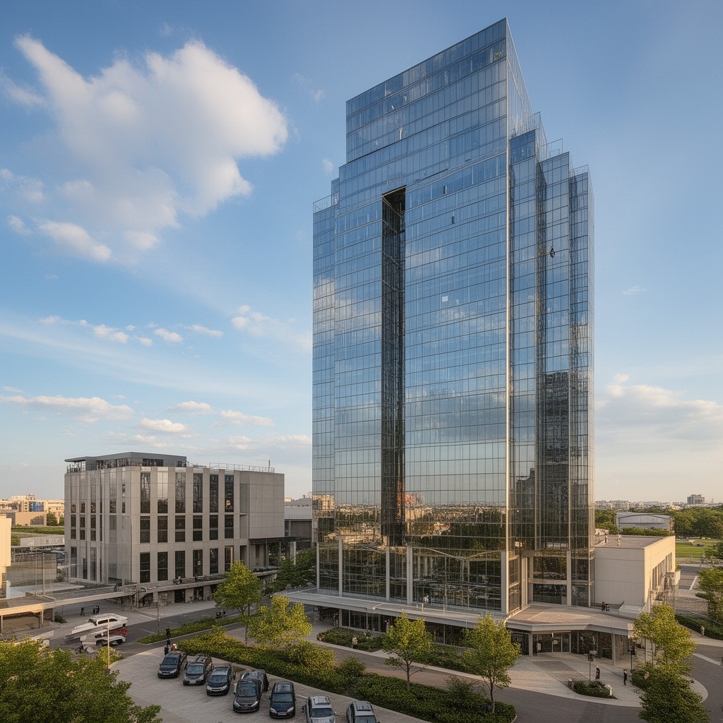 AI-generated illustration of Perot real estate ventures