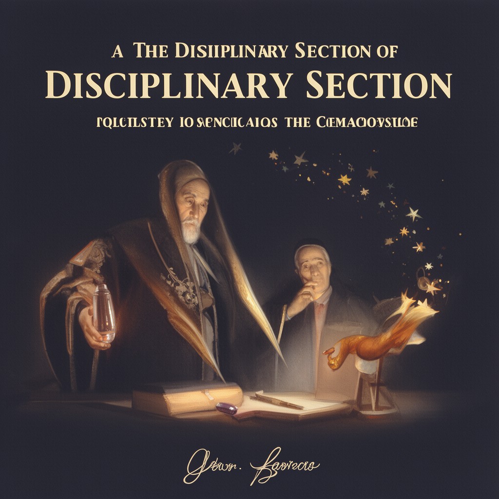 AI-generated illustration of Disciplinary Section