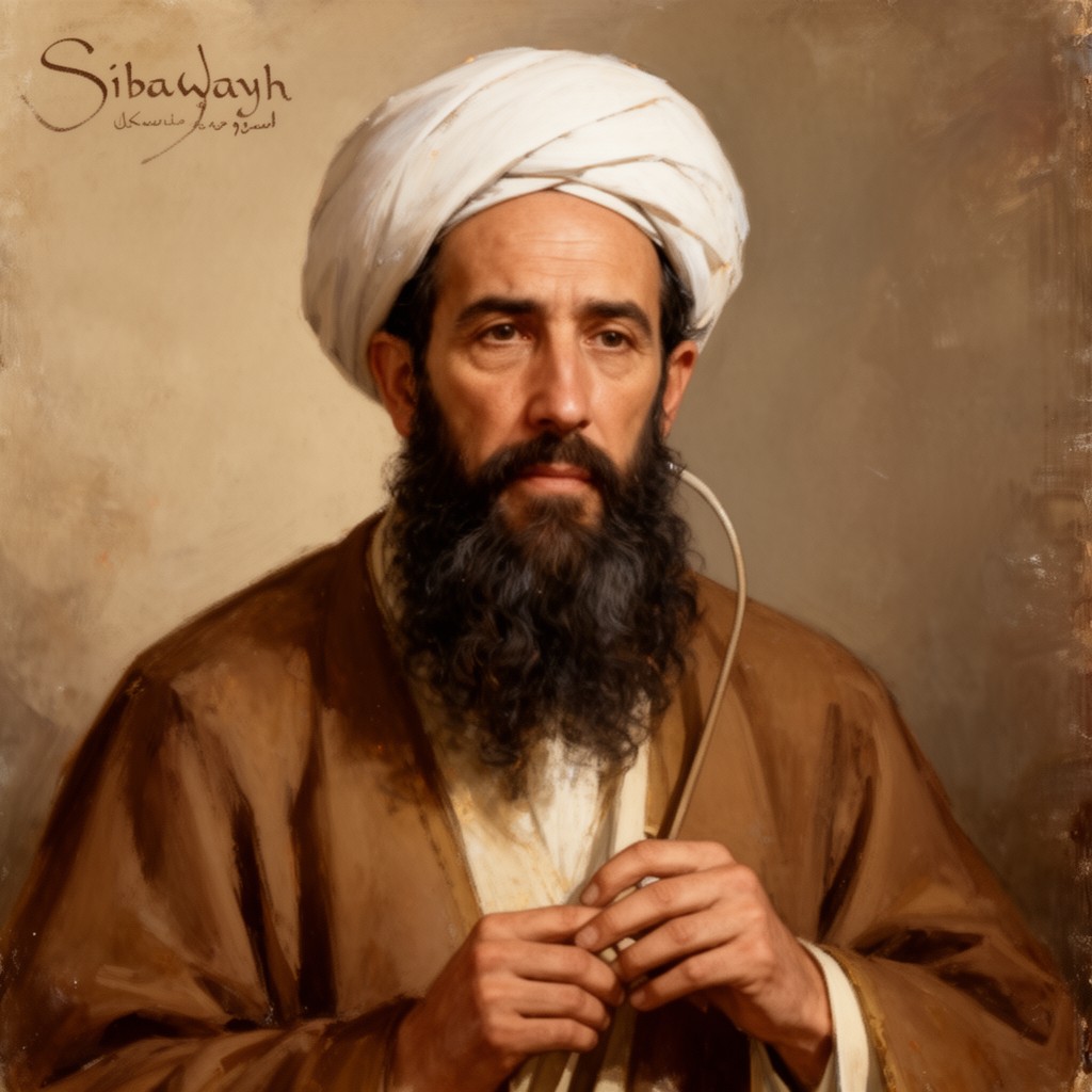 AI-generated illustration of Sibawayh