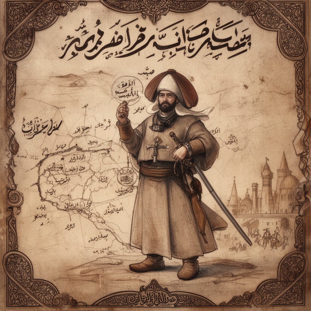 AI-generated illustration of Mamluk Sultanate