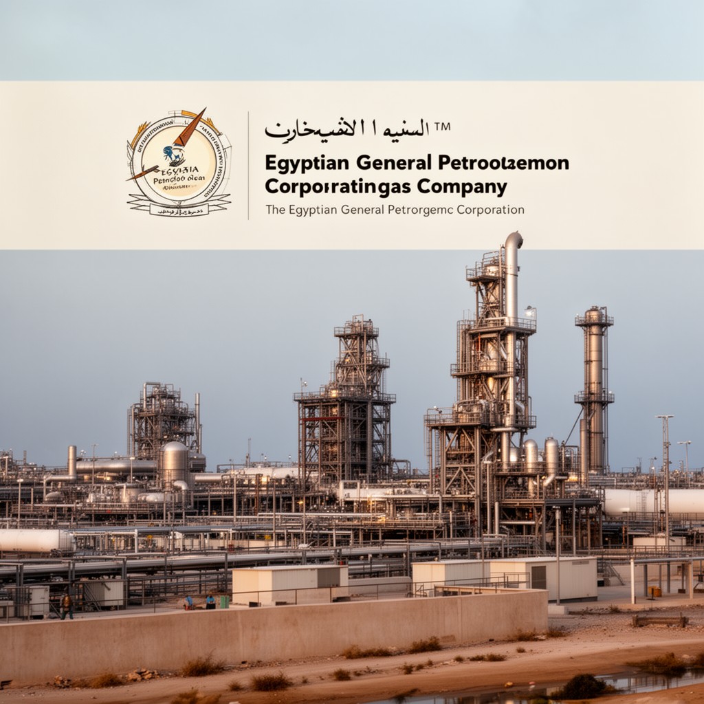 AI-generated illustration of Egyptian General Petroleum Corporation