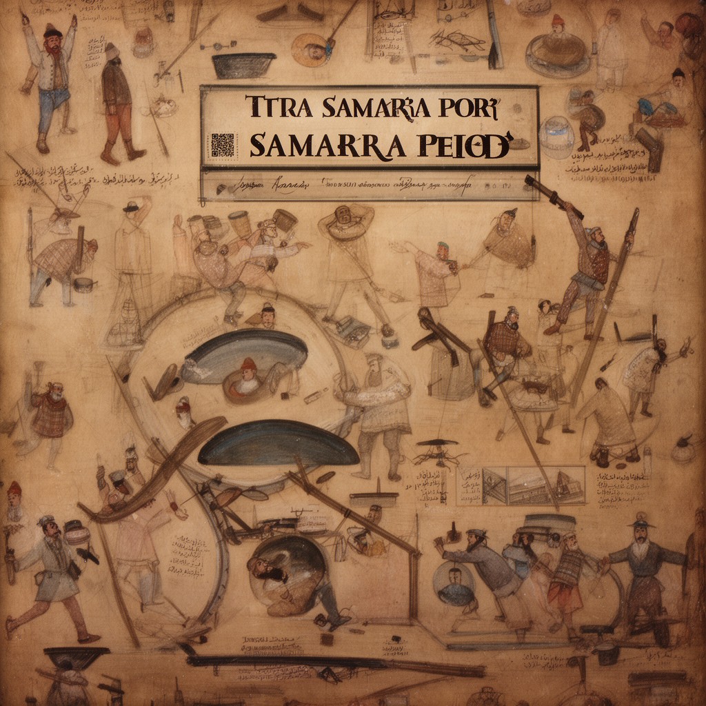 AI-generated illustration of Samarra period