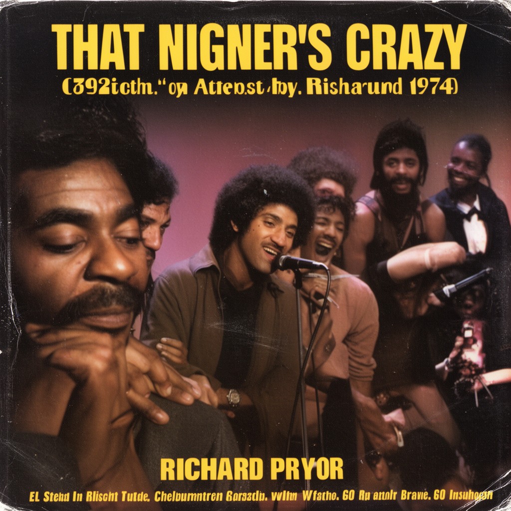 AI-generated illustration of That Nigger's Crazy