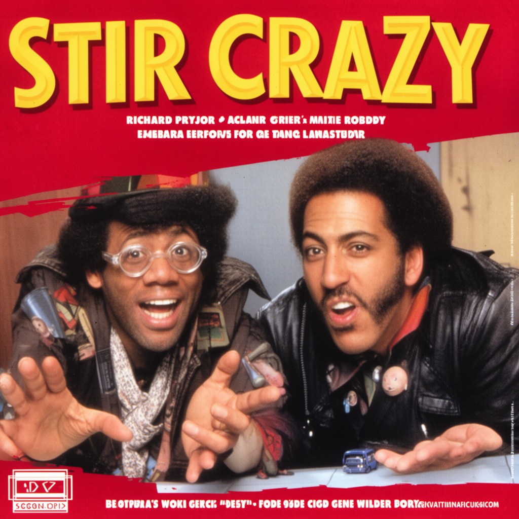 AI-generated illustration of Stir Crazy
