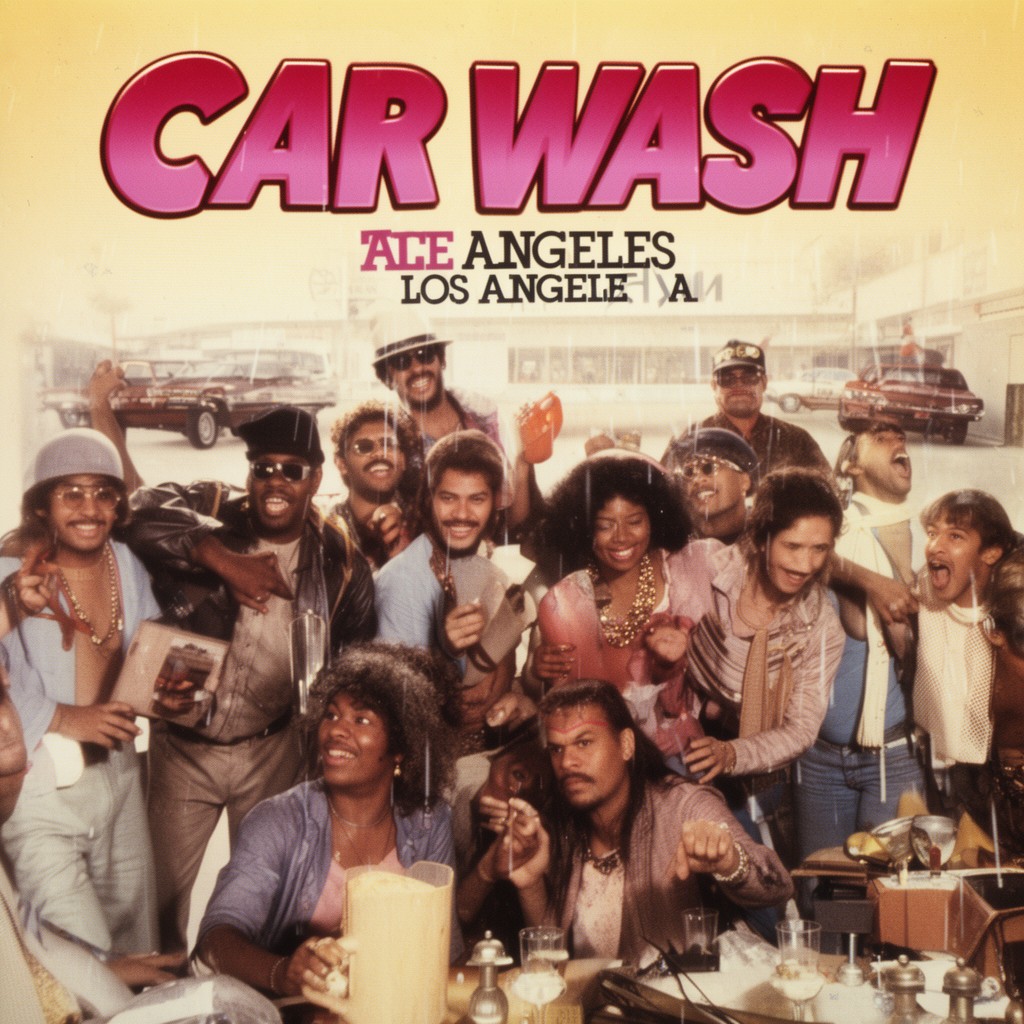 AI-generated illustration of Car Wash