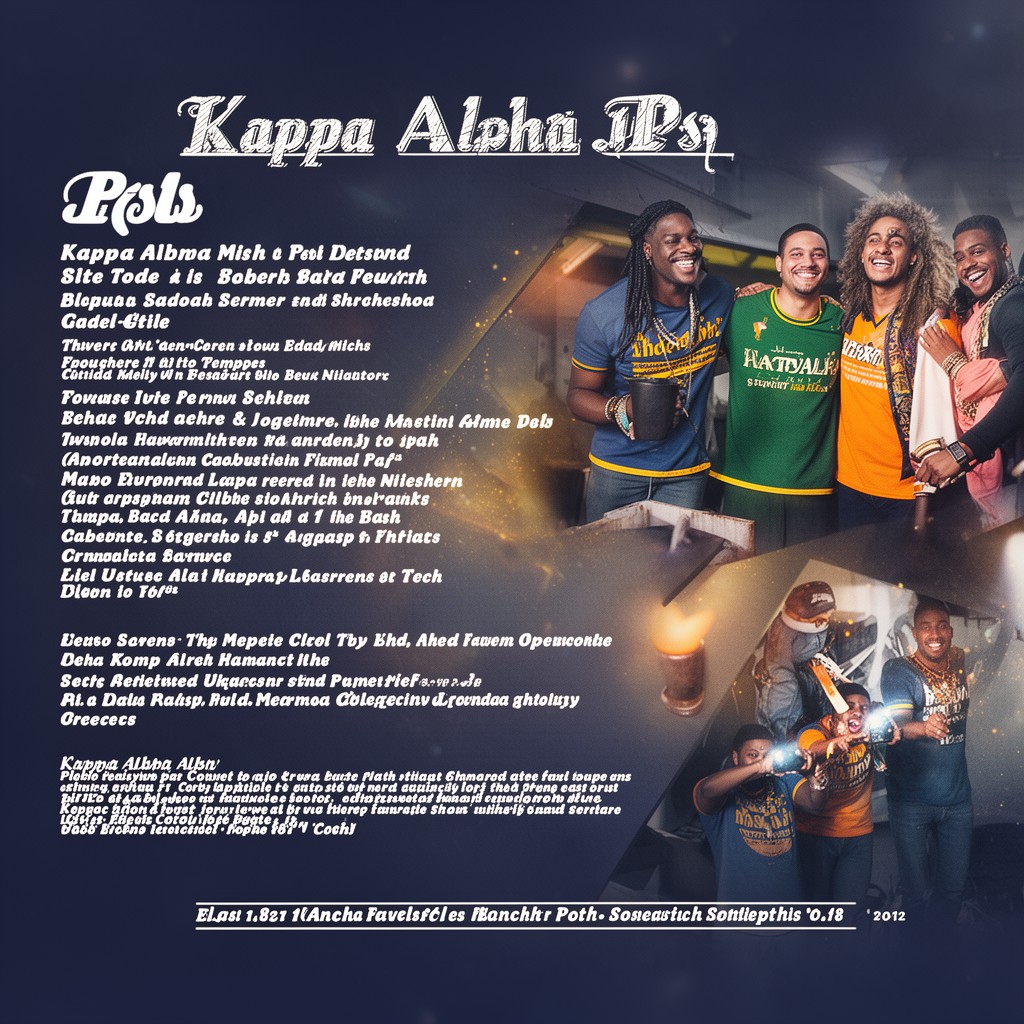 AI-generated illustration of Kappa Alpha Psi