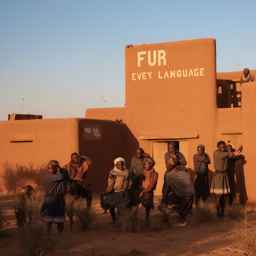 AI-generated illustration of Fur language