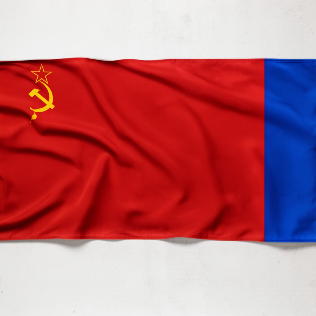 AI-generated illustration of Flag of the Russian SFSR