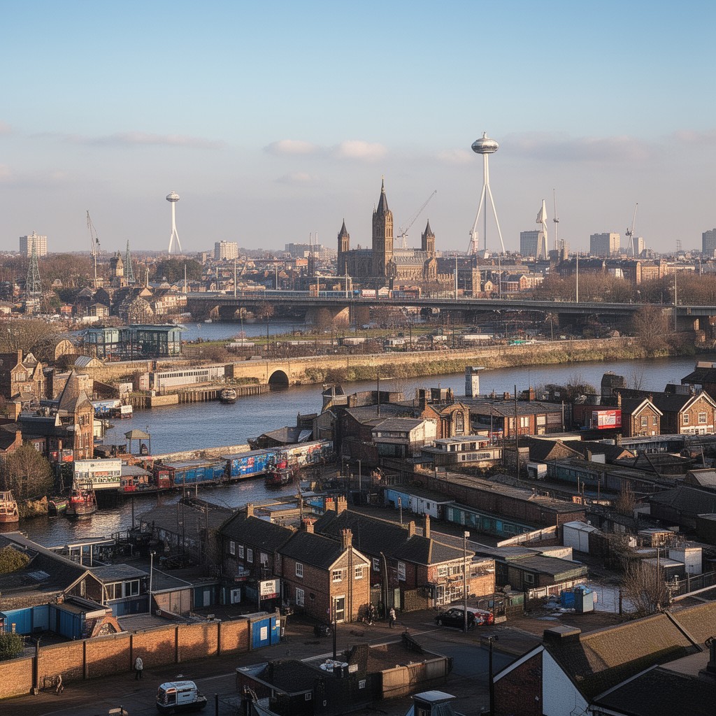 AI-generated illustration of Dartford
