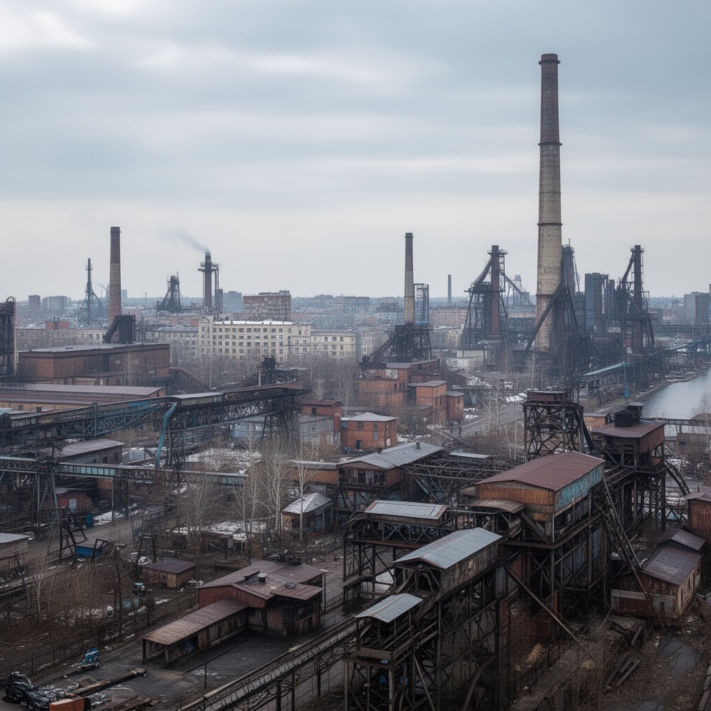 AI-generated illustration of Nizhny Tagil
